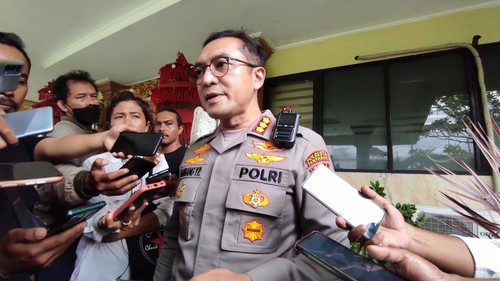 Kapolresta Denpasar Kombes Bambang Yugo Pamungkas saat ditemui wartawan di kantornya, Jumat (20/1/2023).