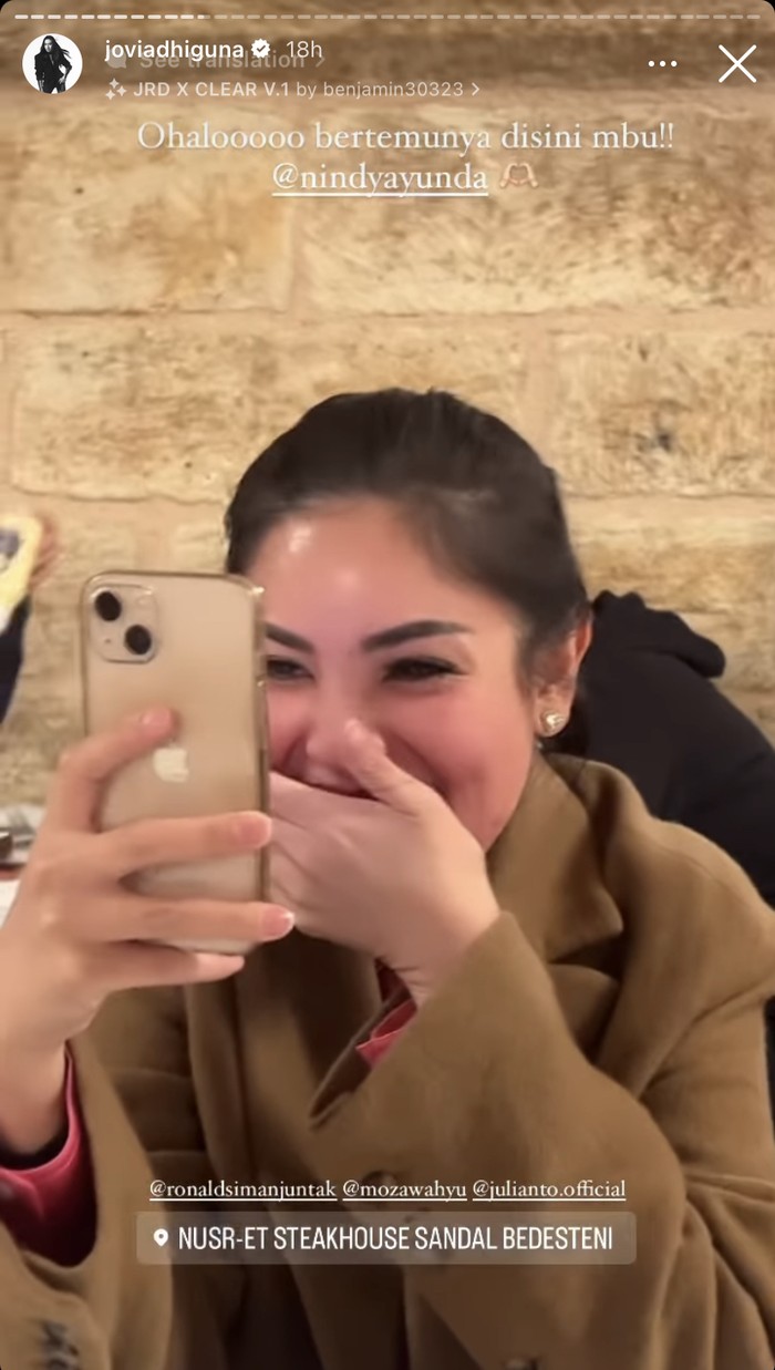 Liburan ke Turki hingga Paris, Gaya Kulineran Nindy Ayunda Jadi Sorotan