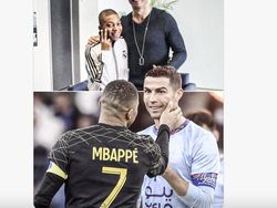 Momen Viral Mbappe Gemas dan Kagumi Ronaldo Idolanya