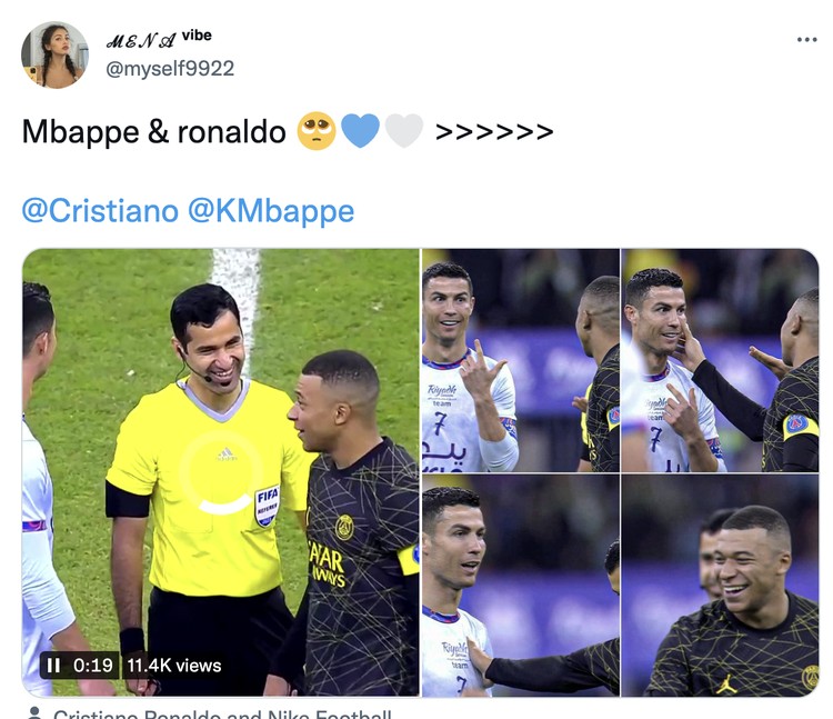 Mbappe kagumi Ronaldo Mbappe kagumi Ronaldo