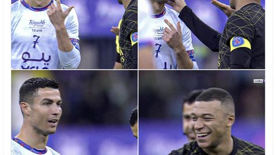 Momen Viral Mbappe Gemas dan Kagumi Ronaldo Idolanya