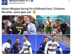 Momen Viral Mbappe Gemas dan Kagumi Ronaldo Idolanya