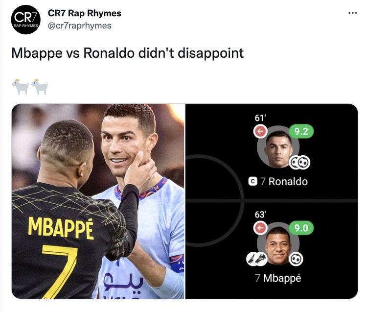 Mbappe kagumi Ronaldo