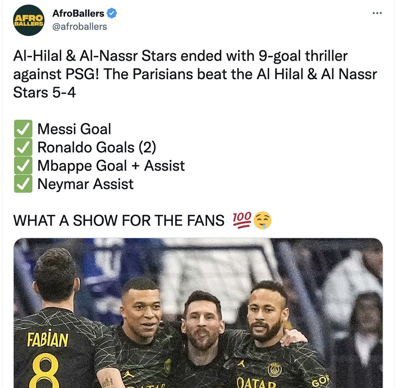 Mbappe kagumi Ronaldo