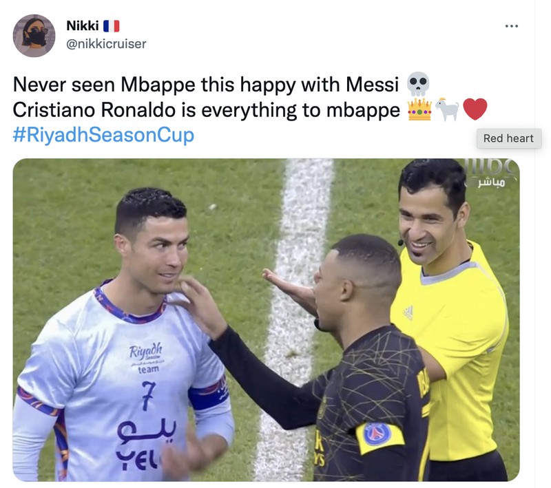 Mbappe kagumi Ronaldo