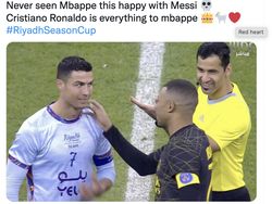 Momen Viral Mbappe Gemas dan Kagumi Ronaldo Idolanya