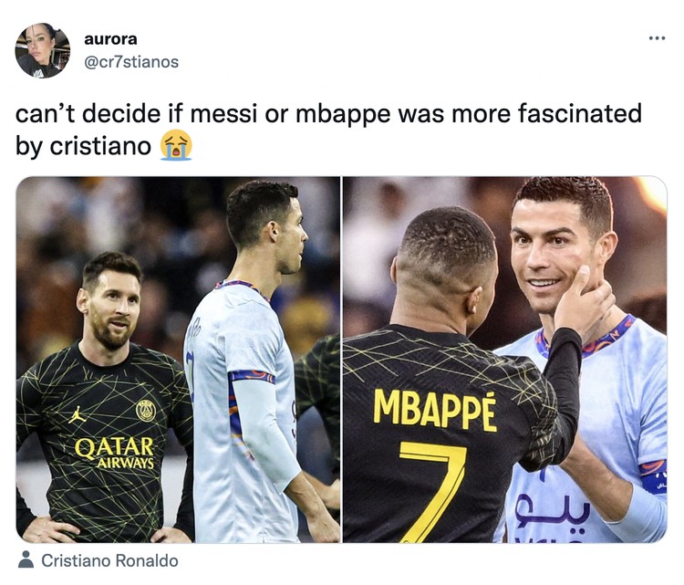 Mbappe kagumi Ronaldo Mbappe kagumi Ronaldo