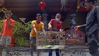 Tradisi melepas burung dalam perayaan Imlek melambangkan ungkapan untuk melepas keburukan, permohonan maaf dan keselamatan sekaligus untuk menjaga kelestarian alam. 