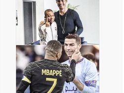 Meme Mengandung Bawang, Potret Kehangatan Ronaldo dan Messi
