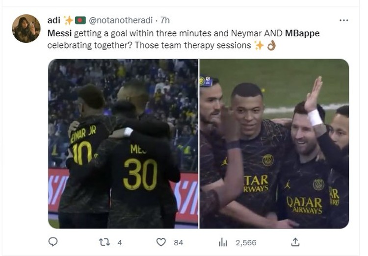 Meme Ronaldo Messi