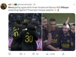 Meme Mengandung Bawang, Potret Kehangatan Ronaldo dan Messi