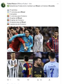 Meme Ronaldo Messi