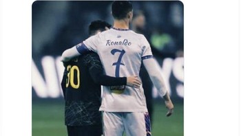 Gambar yang begitu bermakna. Foto: Twitter