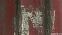 Memasuki pandemi, tepat setahun berikutnya Jakarta menjadi saksi sibuknya Pemerintah mengedukasi warganya untuk mentaati protokol kesehatan, mural kembali menjadi salah satu alat Pemerintah dalam mengkampanyekan protokol kesehatan. 
