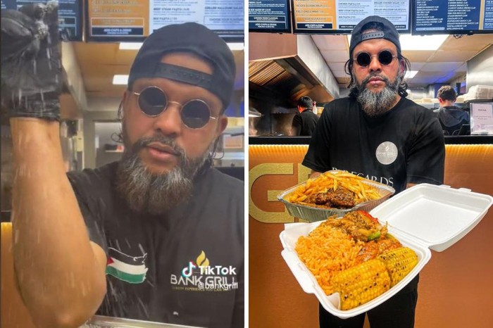 Viral! Video Aksi Pedagang Mirip Salt Bae Ini Ditonton Jutaan Kali