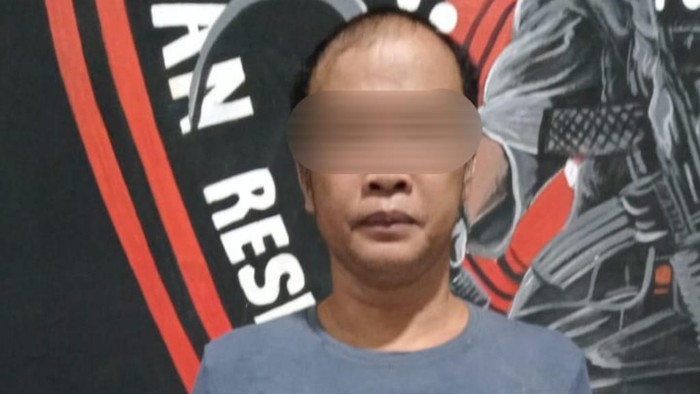 Pelaku pemerkosaan siswi SMP di Pasuruan saat ditangkap