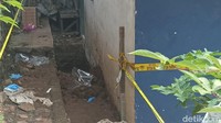 Penampakan lubang tempat Wiwin dan Noneng dikubur di Ciranjang, Cianjur