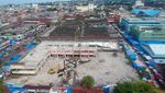 Potret Bangunan Lama Pasar Raya Padang Mulai Dirobohkan