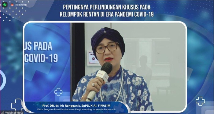Prof. Dr. dr. Iris Rengganis, SpPD, K-AI, FINASIM