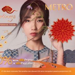 Metro Department Store Gelar Diskon untuk Kosmetik Hingga Pakaian