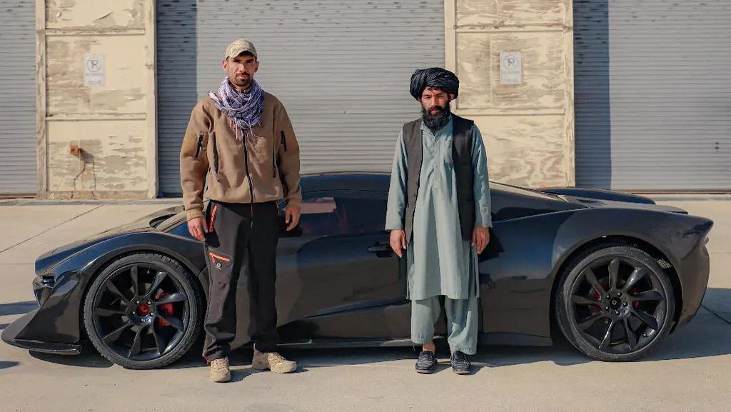 Taliban Pamer Mobil Sport Buatan Sendiri, Begini Wujudnya!