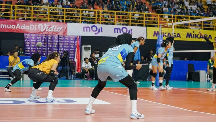 Tim voli putri Bandung BJB Tandamata.