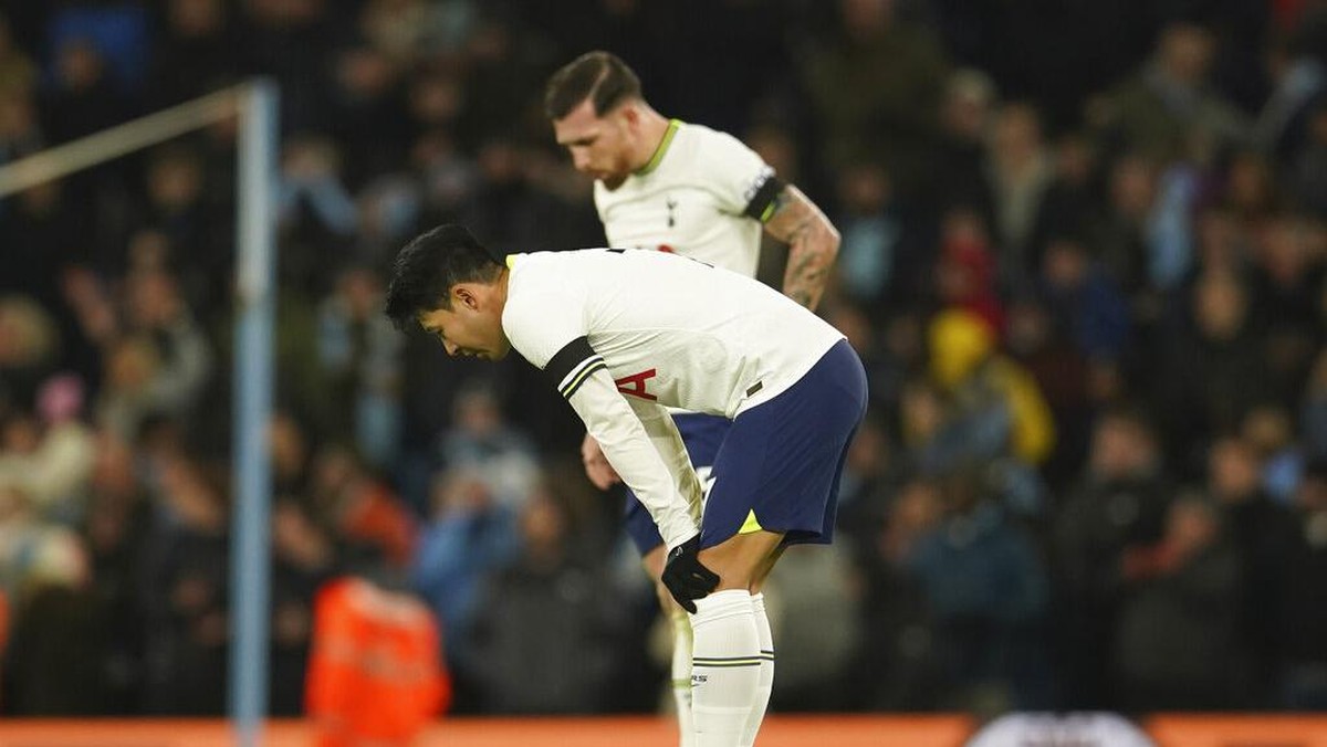 Tottenham Hotspur ditumbangkan Manchester City. (Foto: AP/Dave Thompson)