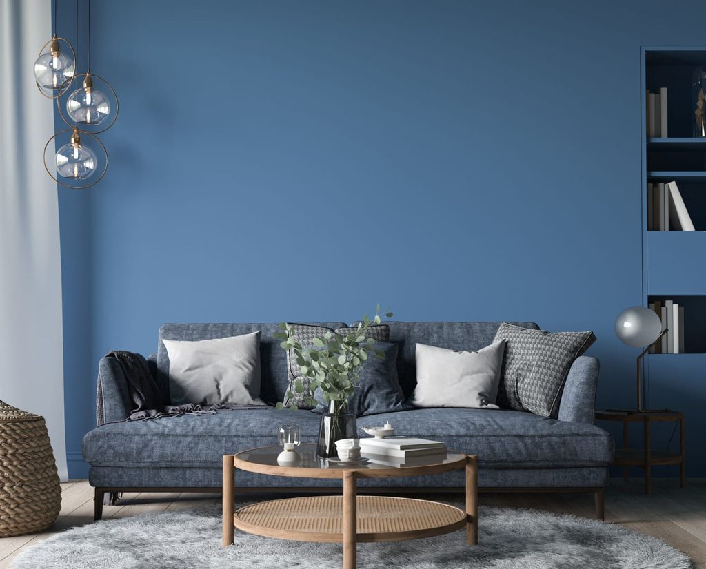 Foto ruangan classic navy.