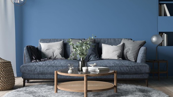 Foto ruangan classic navy.