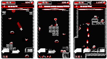 Serupa dengan judul yang diberikan oleh developer, di mana proses bermainnya sendiri mengendalikan karakter yang jatuh ke bawah. Foto: (Dok. Google Play Store).