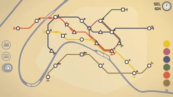 Jika tak ingin terlalu berupaya keras menggerakkan analog atau memencet beragam skill, bisa banget main Mini Metro. Hanya saja game ini tak semudah yang kelihatannya, karena dibutuhkan strategi matang agar bisa bisa menyelesaikan misi. Foto: (Dok. Google Play Store).