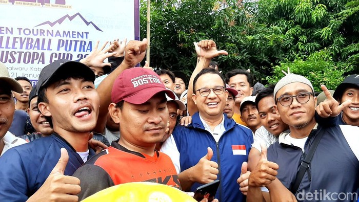 Anies Baswedan di Karawang.