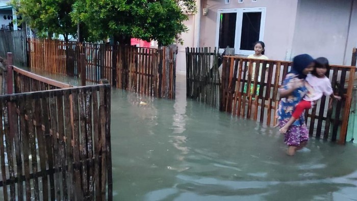 Banjir yang melanda di Kabupaten Pidie (Foto: Dok BPBA)
