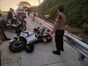 Bule Australia Ngebut di Mandalika, Jatuh, dan Tewas