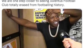 Tidak sampai hilang kok, Juventus hanya dikurangi saja poinnya. Foto: (Twitter).