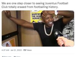 Deretan Meme Juventus Usai Dihukum Pengurangan 15 Poin