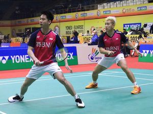 India Open 2023: Kevin/Marcus Sudah Habis Bensin