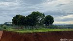 Penampakan Makam Keramat di Tengah Lahan Proyek Rumah Depok