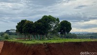 Wardana mengatakan lahan penggusuran itu akan dibuat menjadi perumahan. Sampai saat ini, makam itu belum dipindahkan karena adanya keberatan dari pihak keluarga. (Devi Puspitasari/detikcom)