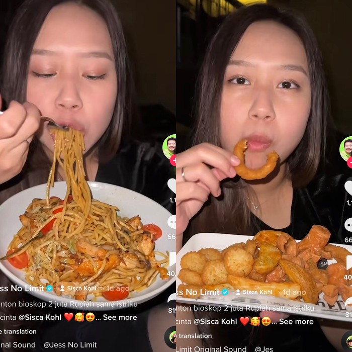 Nonton Bioskop Rp 2 Juta, Sisca Kohl Pesan Ramen hingga Onion Ring