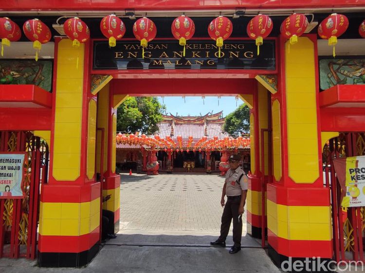 Potret Kelenteng Eng An Kiong Kota Malang yang Usianya Hampir Dua Abad