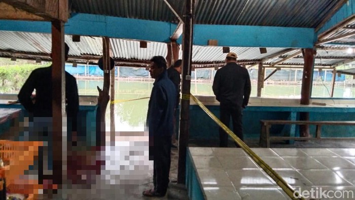 Seorang pria tewas bersimbah darah di pemancingan di Dairi.