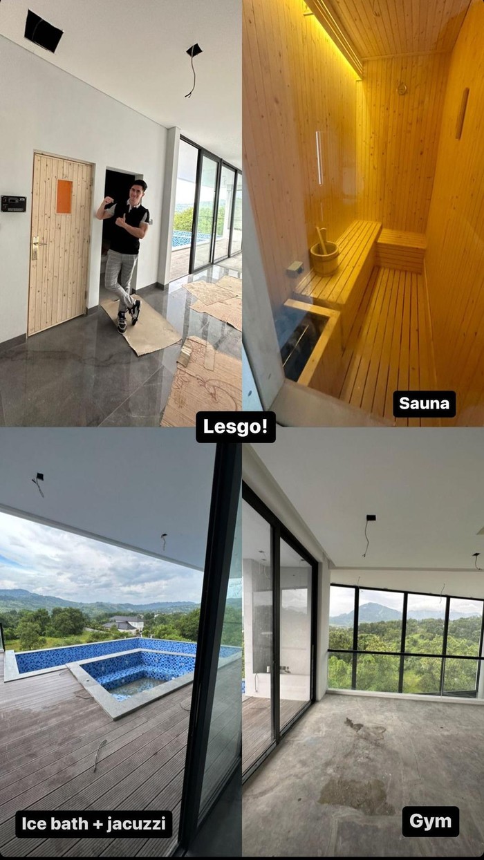 Verrell Bramasta Verrell Bramasta dan rumah di Sentul.