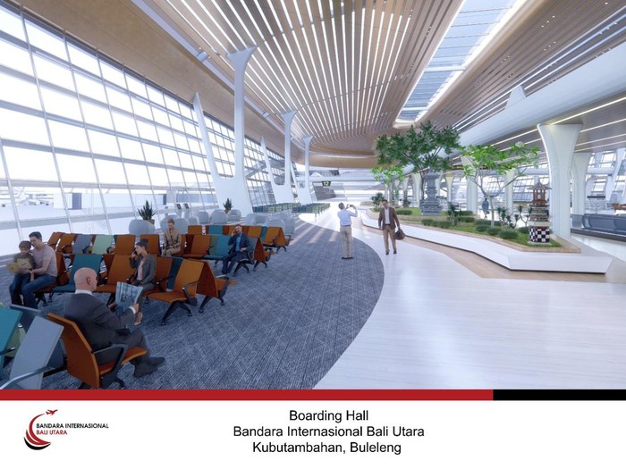 Foto rencana bandara Bali Utara di Buleleng, Bali.