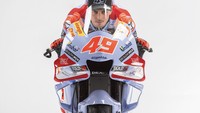 Lanjut ke area depan, dan winglet tersemat logo Antangin, Wonderful Indonesia, dan MS Glow. Foto: Gresini Racing
