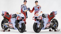Alex Marquez dan Fabio Dig Giannantonio itu bakal menggeber Desmosedici GP 22. Foto: Gresini Racing