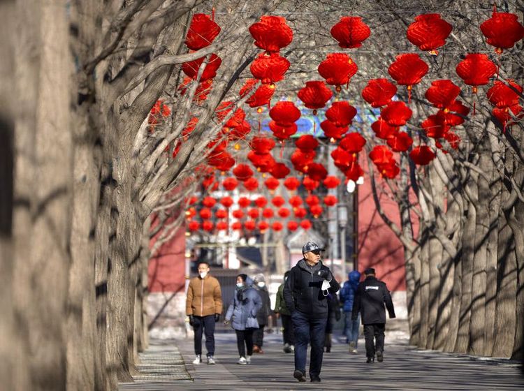Indahnya Taman di Beijing Berhias Nuansa Imlek