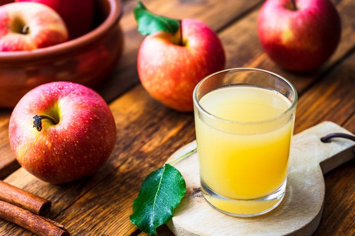 Apple juice can reduce weight