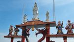 Potret Imlek 2023 di Kelenteng Sanggar Agung Surabaya
