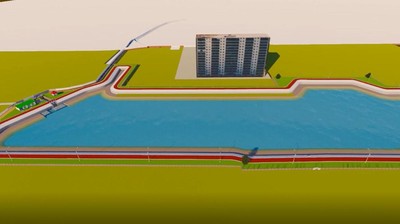 Desain Kolam Retensi yang Akan Dibangun untuk Atasi Banjir di Medan